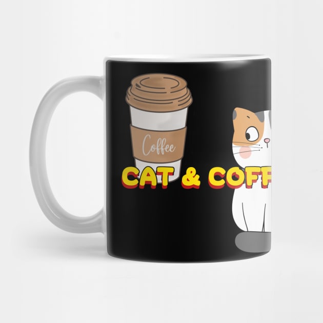 cat and coffee by Amart